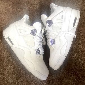 Jordan 4s metallic purple